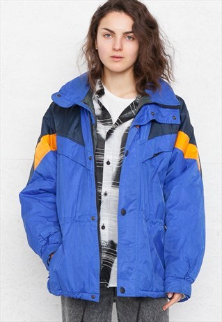 VINTAGE BLUE JACKET COAT