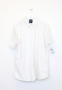 Vintage Kangol shirt in white. Best fits XL