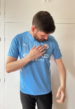 2021-22 Manchester City Home Shirt 
