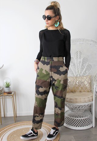 VINTAGE PANTS MILITARY