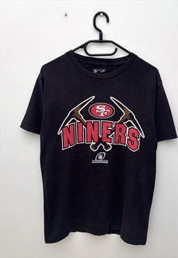 San Francisco 49ers black NFL T-shirt small 