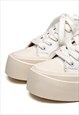 CHUNKY SOLE CANVAS SHOES RETRO SPORT SNEAKERS SKATE TRAINERS