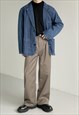 MEN'S STRIPED DENIM JACKET A VOL.2