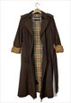 BURBERRY VINTAGE OVERSIZED TRENCH COAT, SIZE M