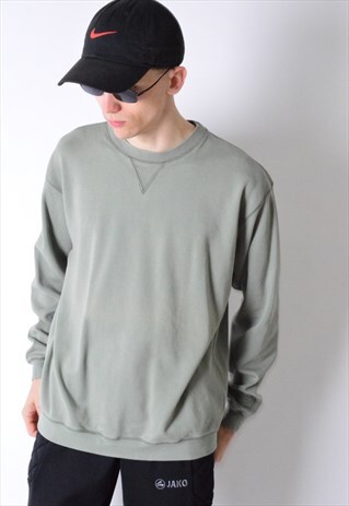 LIGHT KHAKI MINIMALIST REEBOK SWEATSHIRT