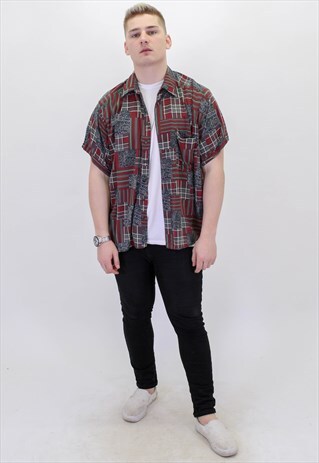VINTAGE PATTERN FESTIVAL SHIRT