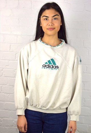 VINTAGE 90'S ADIDAS EQUIPMENT SWEATSHIRT
