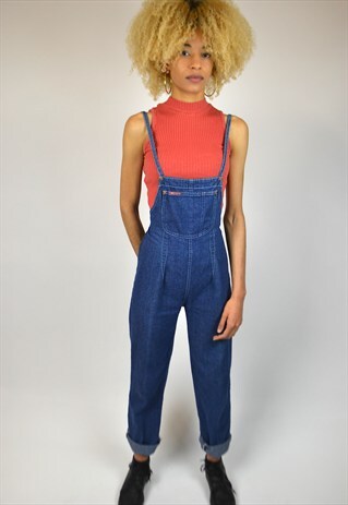 VINTAGE 90'S DENIM DUNGAREES