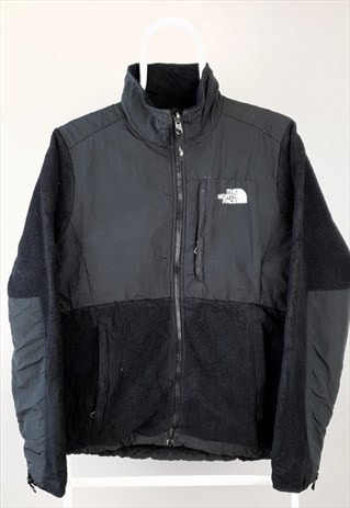 VINTAGE THE NORTH FACE DENALI FLEECE BLACK WHITE