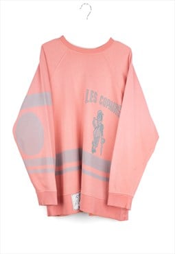Vintage Les Copains Sweatshirt in Pink L