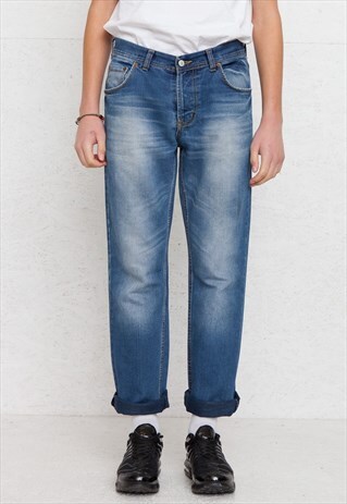 VINTAGE BLUE LEVI'S 501 FIT DENIM JEANS