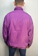 VINTAGE ADIDAS ORIGINALS SHELL JACKET IN PURPLE