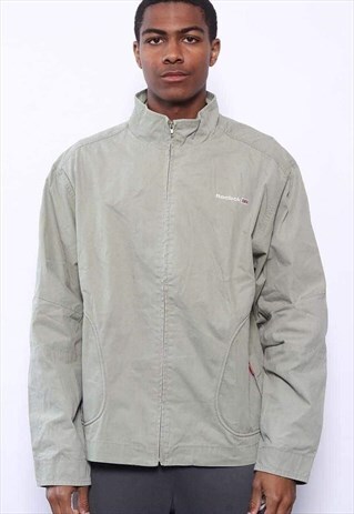 VINTAGE REEBOK HARRINGTON JACKET GREEN