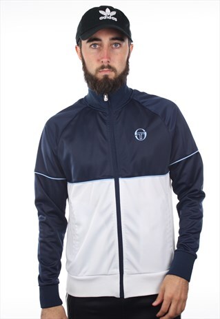 VINTAGE SERGIO TACCHINI SMALL LOGO TRACKSUIT TOP JACKET