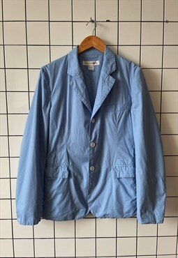 COMME DES GARCONS Jacket Coat Blazer Shirt Blue 