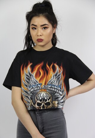 VINTAGE 90S CROPPED TSHIRT