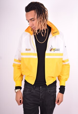 MENS VINTAGE HARRINGTON JACKET SMALL MULTI 90'S