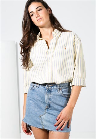 VINTAGE 80S POLO RALPH LAUREN SHIRT / S2437