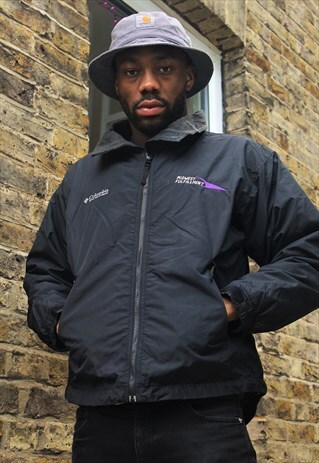 RETRO / 90'S / COLUMBIA / BLACK JACKET