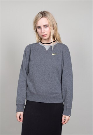 GREY NIKE OVERSIZED RETRO SWEATER