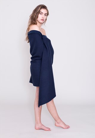 THE SEPT CASHMERE SCARF NAVY