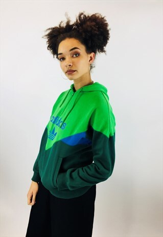 VINTAGE ADIDAS ORIGINALS TREFOIL HOODIE