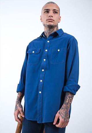 VINTAGE 80S CLASSIC POLO RALPH LAUREN SHIRT / S2669