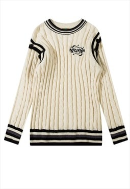 Removable sleeves cardigan detachable cable knit sweater