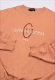 VINTAGE 90S GIANNI VALENTINO EMBROIDERED LOGO SWEATSHIRT