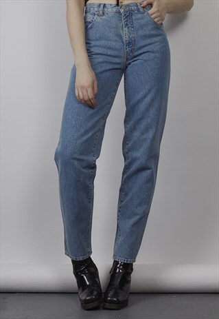 VINTAGE 90'S ARMANI LIGHT BLUE JEANS