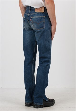 VINTAGE BLUE LEVI'S 501 FIT DENIM JEANS