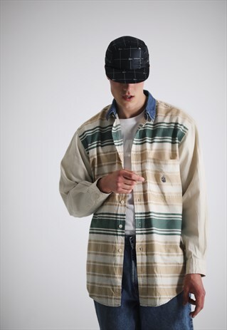 VINTAGE RARE NAUTICA STRIPE SHIRT