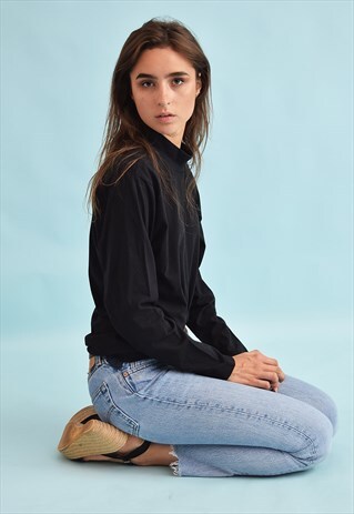 90'S RETRO MINIMALIST GRUNGE OVERSIZED TURTLENECK JUMPER TOP