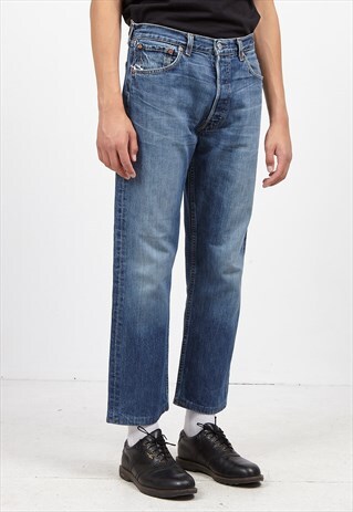 VINTAGE BLUE LEVI'S 501 FIT DENIM JEANS