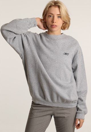 90S REEBOK EMBROIDERED LOGO SWEATSHIRT