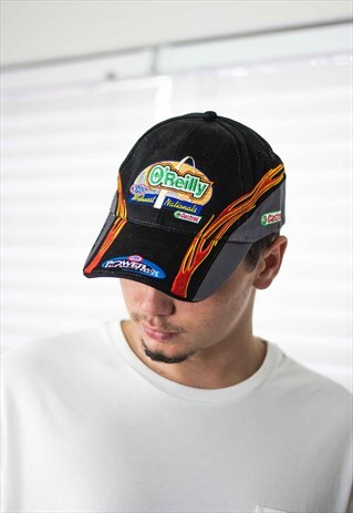 VINTAGE RACING CAP HAT LOGO X 3.3