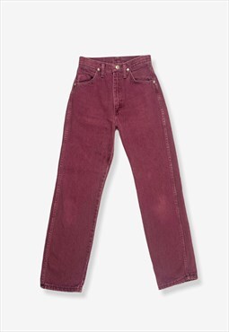 Vintage Wrangler Boyfriend Jeans Burgundy W24 L30