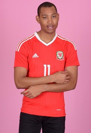 VINTAGE ADIDAS WALES FOOTBALL SHIRT