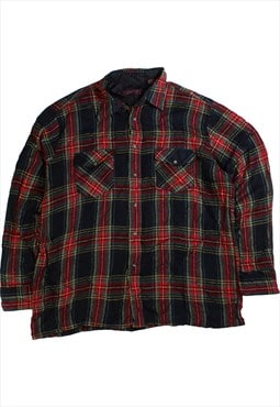 Vintage 90's Anthony's Shirt Check Long Sleeve Button Up