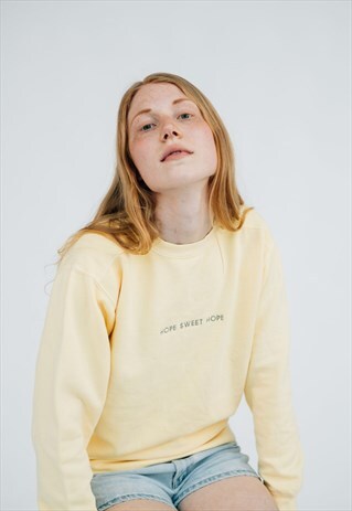 OUTSIDEIN SWEATER (UNISEX) YELLOW