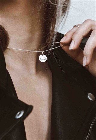 BOOBS NECKLACE SILVER