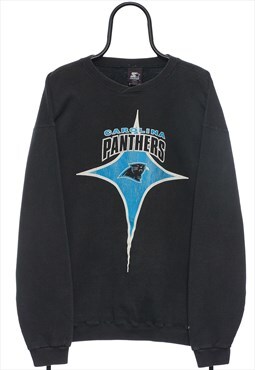 Vintage Starter NFL Panthers Black Sweatshirt Mens
