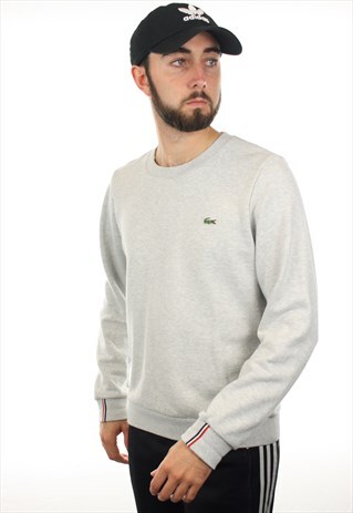 VINTAGE LACOSTE SMALL LOGO SWEATSHIRT JUMPER