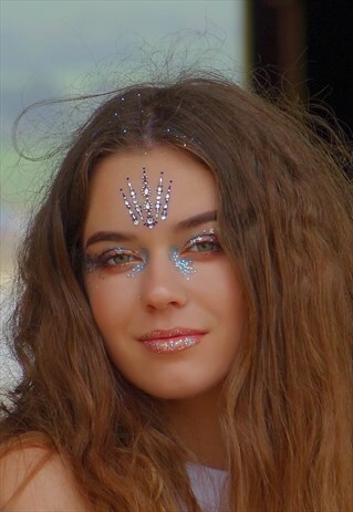 FAIRY QUEEN -SILVER ONE PIECE FESTIVAL FACE GEM