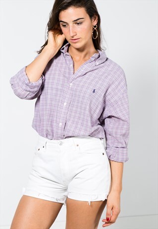 VINTAGE 80S POLO RALPH LAUREN SHIRT / S2431