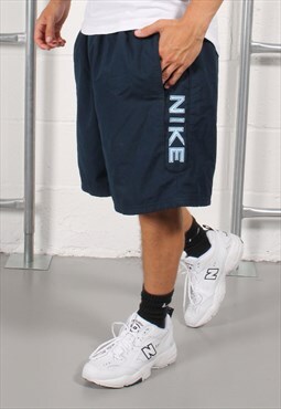 Vintage Nike Shorts in Navy Lounge Gym Sportswear XXL