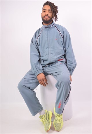 VINTAGE NIKE FULL TRACKSUIT BLUE