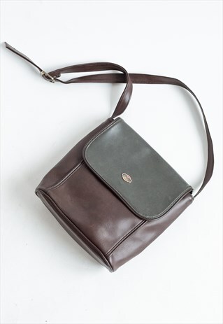 VINTAGE 70S MIDI BOHO SQUARE SHOULDER BAG