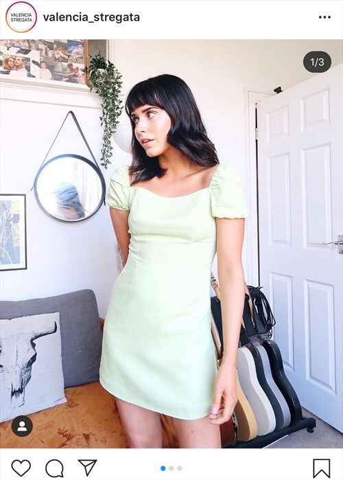 mint green dress