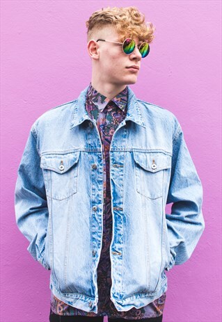 90'S UNISEX DENIM JACKET